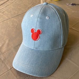 Chambray Mickey Hat